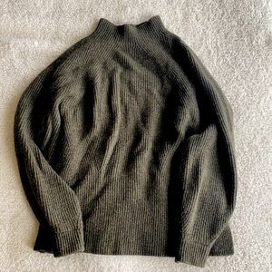 Everlane cashmere mock neck sweater
